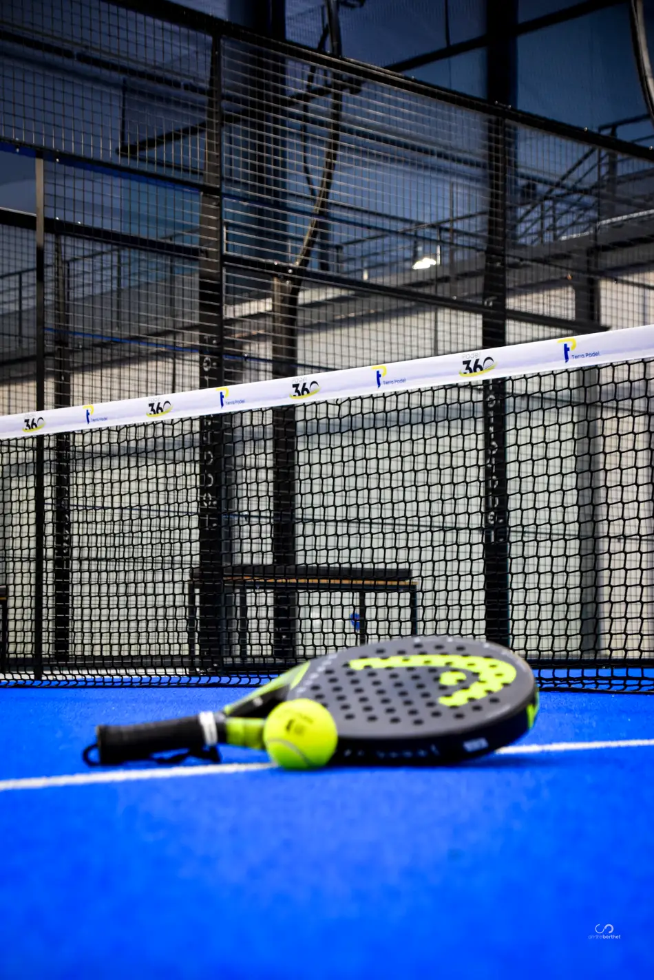 Finale d'un tournoi interne de padel à Terra Padel